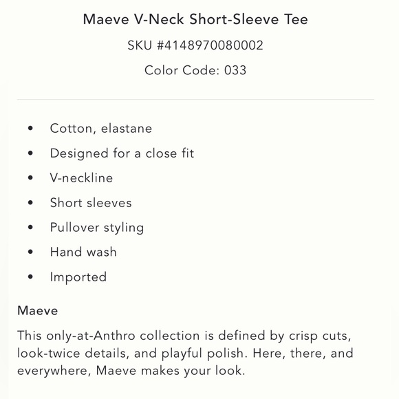 Anthropologie Maeve V Neck Hockey Graphic Tee - Picture 6 of 13